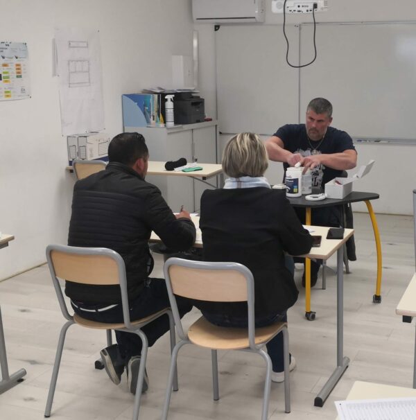 Épreuve pratique pour les apprentis BP Métiers de la piscine