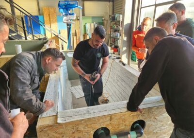 Installation d’un local technique de piscine à usage privé
