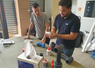 Installation d’un local technique de piscine à usage privé